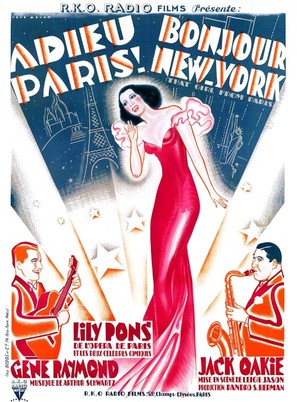 That Girl from Paris - French Movie Poster (thumbnail)