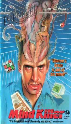 Mindkiller - Australian VHS movie cover (thumbnail)