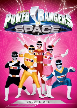 &quot;Power Rangers in Space&quot; - DVD movie cover (thumbnail)
