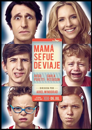 Mam&aacute; se fue de viaje - Argentinian Movie Poster (thumbnail)