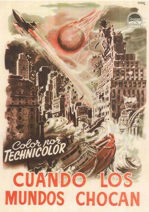 When Worlds Collide - Spanish Movie Poster (thumbnail)