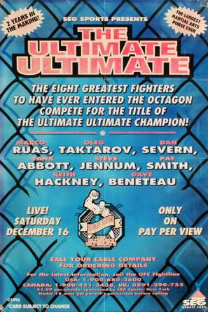 UFC: Ultimate Ultimate 1995 - Movie Poster (thumbnail)