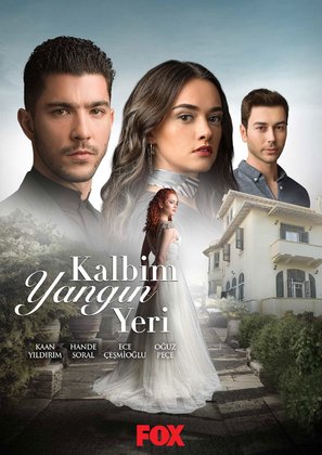 &quot;Kalbim Yangin Yeri&quot; - Turkish Movie Poster (thumbnail)