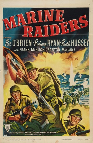 Marine Raiders - Re-release movie poster (thumbnail)