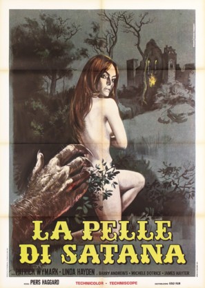 Satan&#039;s Skin - Italian Movie Poster (thumbnail)