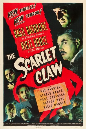 The Scarlet Claw - Movie Poster (thumbnail)