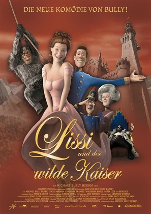Lissi und der wilde Kaiser - German Movie Poster (thumbnail)