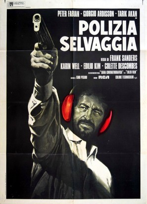 Polizia selvaggia - Italian Movie Poster (thumbnail)