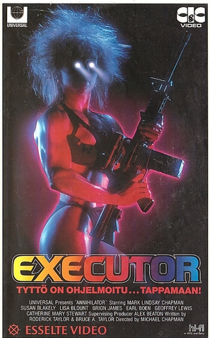 Annihilator - Finnish VHS movie cover (thumbnail)