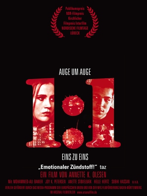 1:1 - German Movie Poster (thumbnail)