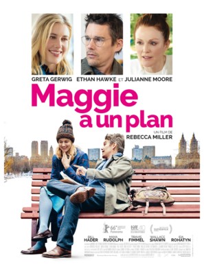 Maggie&#039;s Plan - French Movie Poster (thumbnail)