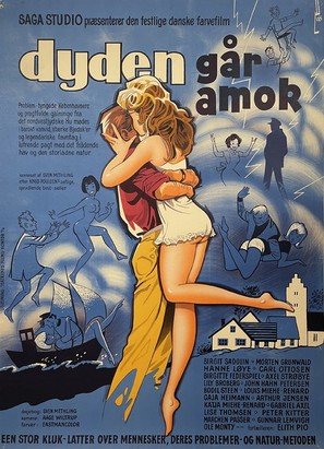 Dyden g&aring;r amok - Danish Movie Poster (thumbnail)