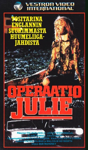 Operation Julie - Finnish VHS movie cover (thumbnail)