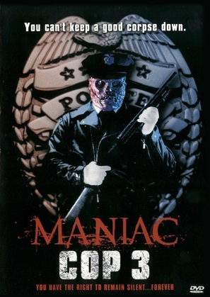 Maniac Cop 3: Badge of Silence - DVD movie cover (thumbnail)