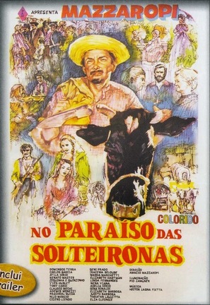 No Para&iacute;so das Solteironas - Brazilian Movie Poster (thumbnail)