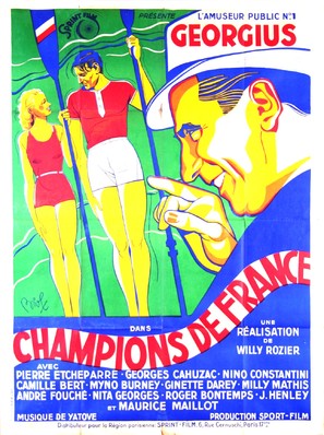 Champions de France - French Movie Poster (thumbnail)