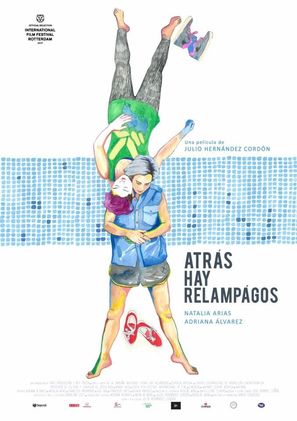 Atr&aacute;s hay rel&aacute;mpagos - Costa Rican Movie Poster (thumbnail)