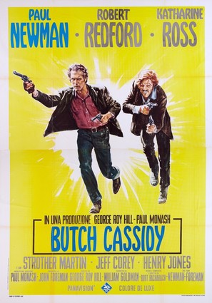 Butch Cassidy and the Sundance Kid - Italian Movie Poster (thumbnail)