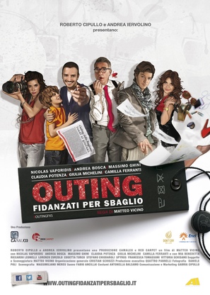 Outing - Fidanzati per sbaglio - Italian Movie Poster (thumbnail)