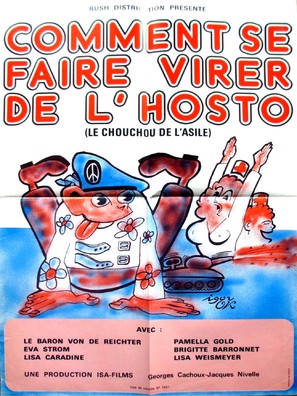 Le chouchou de l&#039;asile - French Movie Poster (thumbnail)