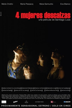 Cuatro mujeres descalzas - Argentinian Movie Poster (thumbnail)