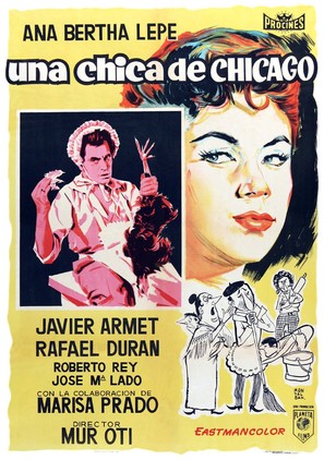Una chica de Chicago - Spanish Movie Poster (thumbnail)