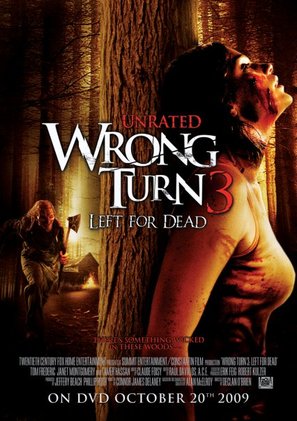 Wrong Turn 3 - Video release movie poster (thumbnail)