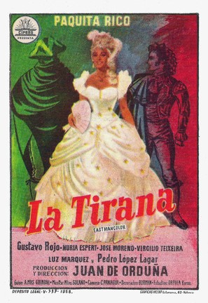 La tirana - Spanish Movie Poster (thumbnail)