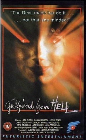 Girlfriend from Hell - British VHS movie cover (thumbnail)