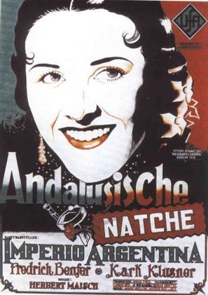 Carmen, la de Triana - German Movie Poster (thumbnail)
