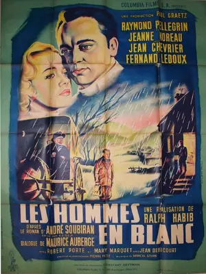 Les hommes en blanc Poster