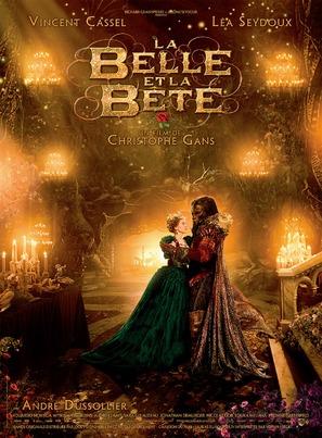 La belle &amp; la b&ecirc;te - French Movie Poster (thumbnail)