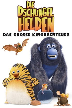 Les As de la Jungle - German Movie Cover (thumbnail)