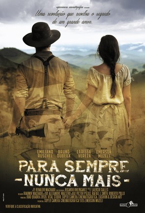 Para Sempre Nunca Mais - Brazilian Movie Poster (thumbnail)