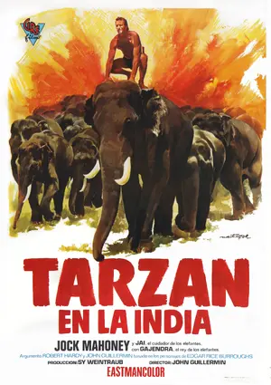 Tarzan Goes to India Poster
