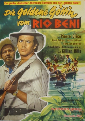 Die goldene G&ouml;ttin vom Rio Beni - German Movie Poster (thumbnail)