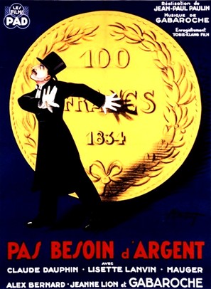 Pas besoin d&#039;argent - French Movie Poster (thumbnail)
