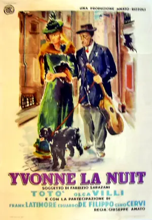 Yvonne la Nuit Poster