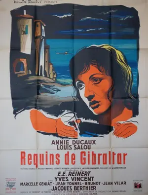 Les requins de Gibraltar Poster