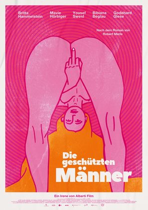 Die gesch&uuml;tzten M&auml;nner - German Movie Poster (thumbnail)