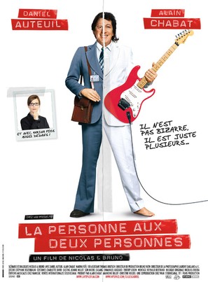 La personne aux deux personnes - French Movie Poster (thumbnail)