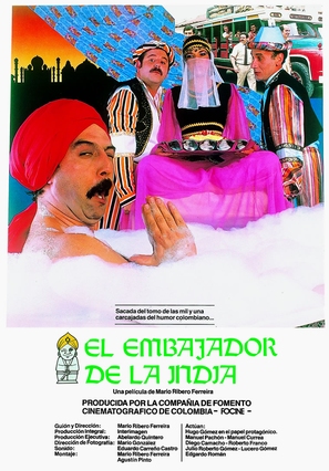 El embajador de la India - Colombian Movie Poster (thumbnail)