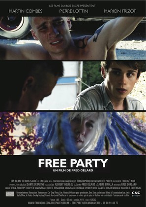 Free Party - French Movie Poster (thumbnail)