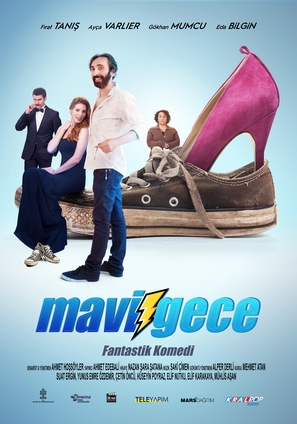 Mavi Gece - Turkish Movie Poster (thumbnail)