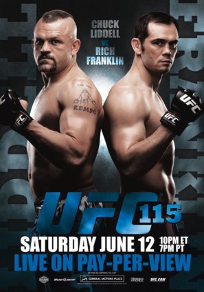 UFC 115: Liddell vs. Franklin - Movie Poster (thumbnail)