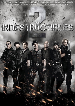 The Expendables 2 - Mexican Movie Cover (thumbnail)