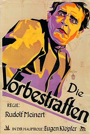 Vorbestraften, Die - German Movie Poster (thumbnail)