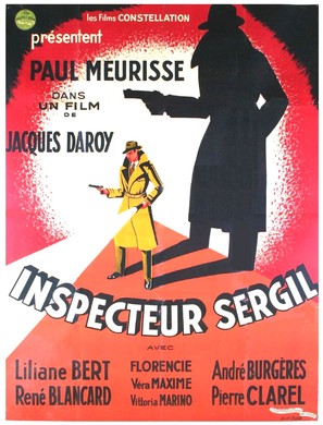 Inspecteur Sergil - French Movie Poster (thumbnail)