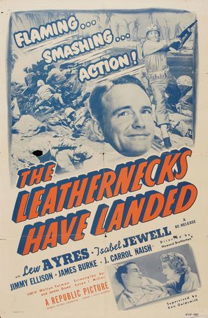 The Leathernecks Have Landed - Re-release movie poster (thumbnail)