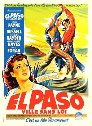 El Paso - French Movie Poster (thumbnail)